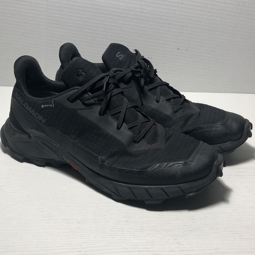 Salomon Alpha Cross 5 Trail Running Walking Sneakers Shoes Men Size 12.5